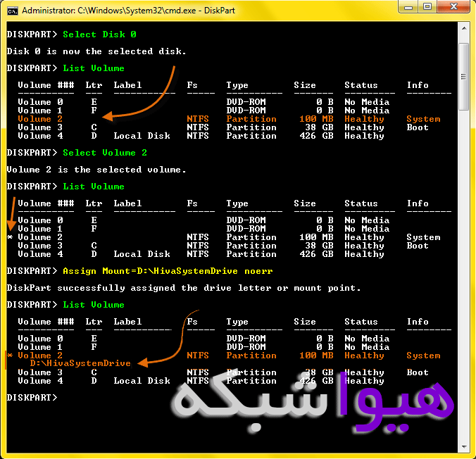 آموزش دستورات diskpart - تصویر 9