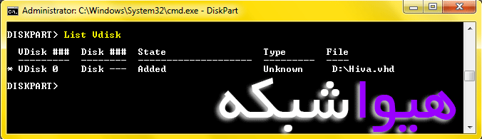 List VDisk