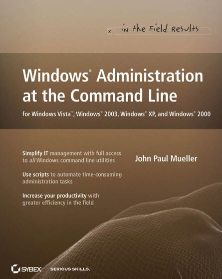 Windows Administration at the Command Line 