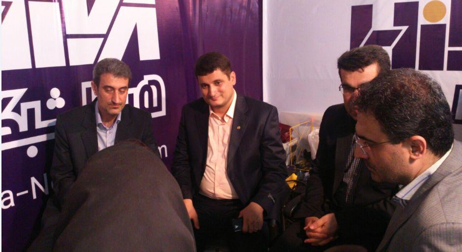 مهمانان ویژه هیوا در نمایشگاه الکامپ 94