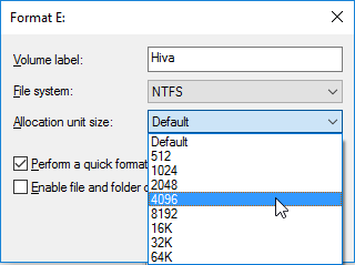 NTFS vs FAT32 vs exFAT 02