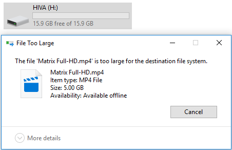NTFS vs FAT32 vs exFAT 04