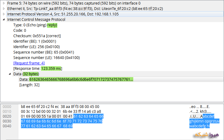 Analyze ICMP with Wireshark 07