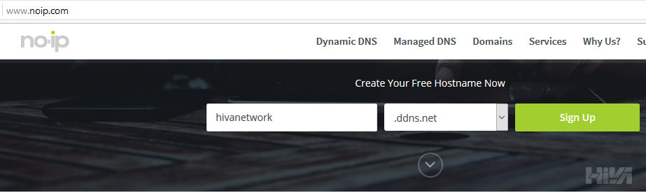 انتخاب host name