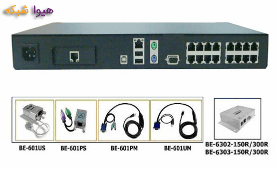 کی وی ام سوئیچ KVM Switch 02