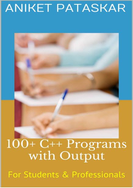 100 C Programs with Output